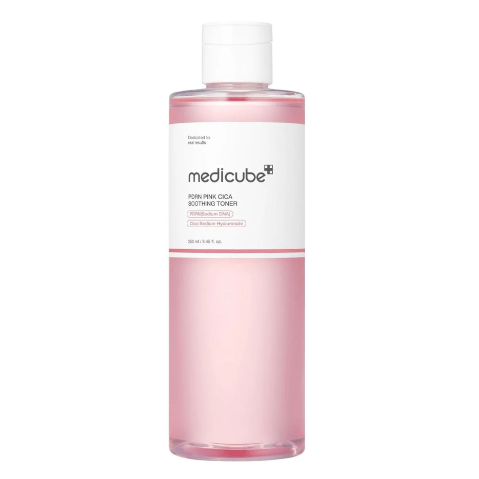 medicube PDRN Pink Cica Soothing Toner 250ml | Korean Skincare, Moisturizing, Hydration