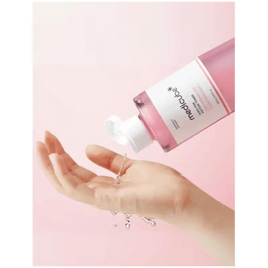 medicube PDRN Pink Cica Soothing Toner 250ml | Korean Skincare, Moisturizing, Hydration