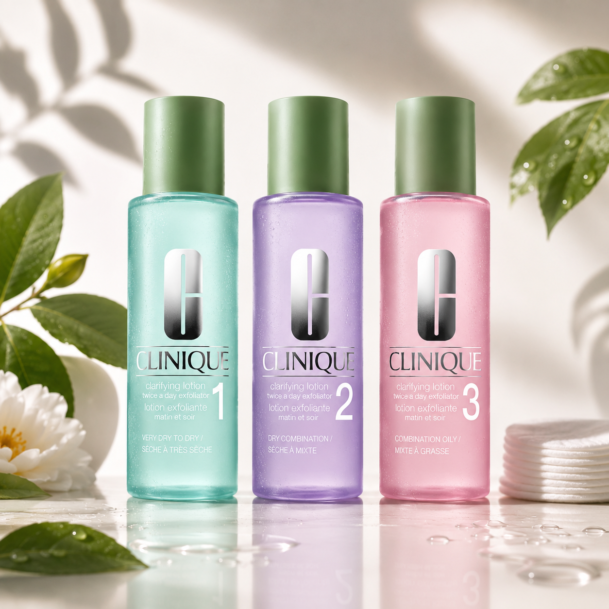 Clinique Clarifying Lotion 1, 2, 3