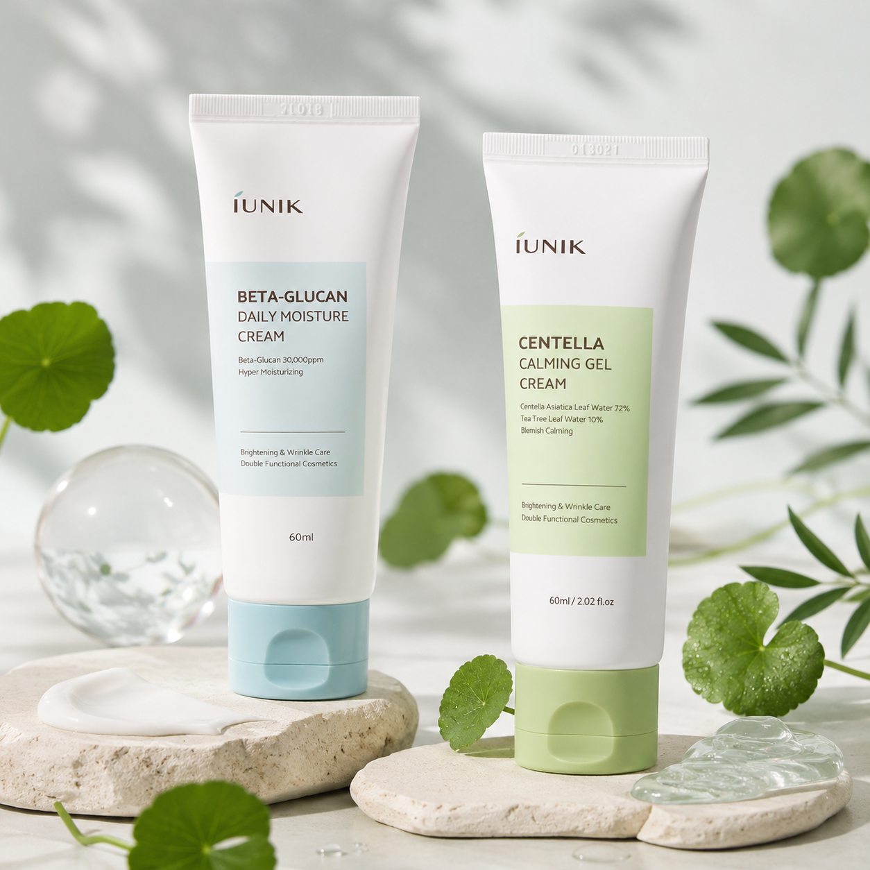 IUNIK Moisture & Calming Cream Duo
