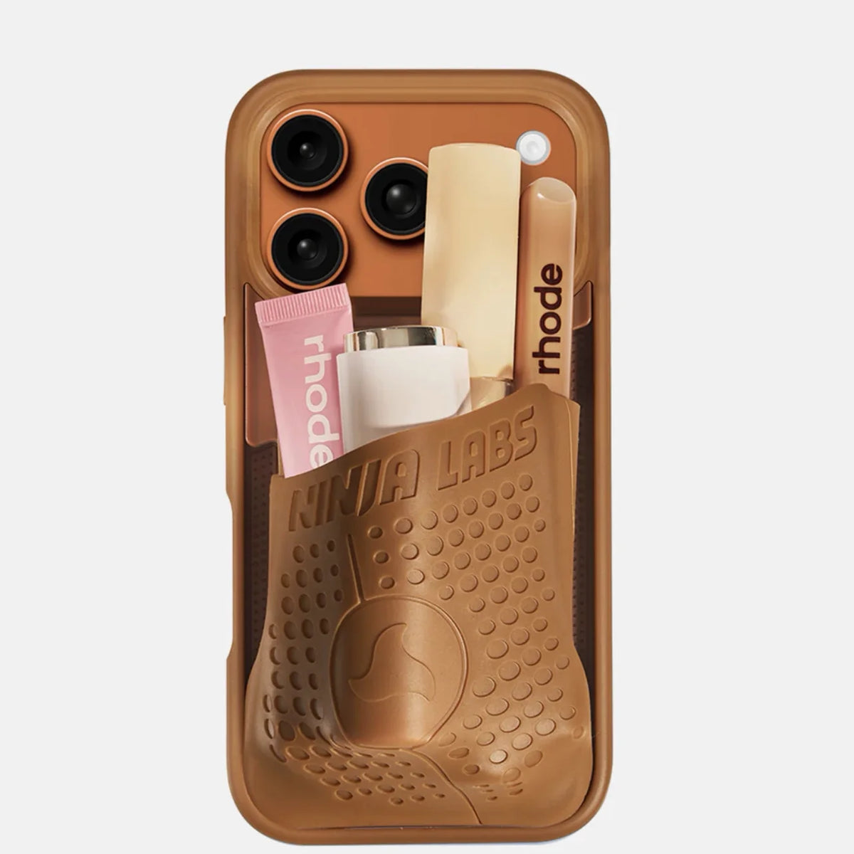 Viral Ninja Labs Solid Color Soft Large Capacity Pocket Case For iPhone