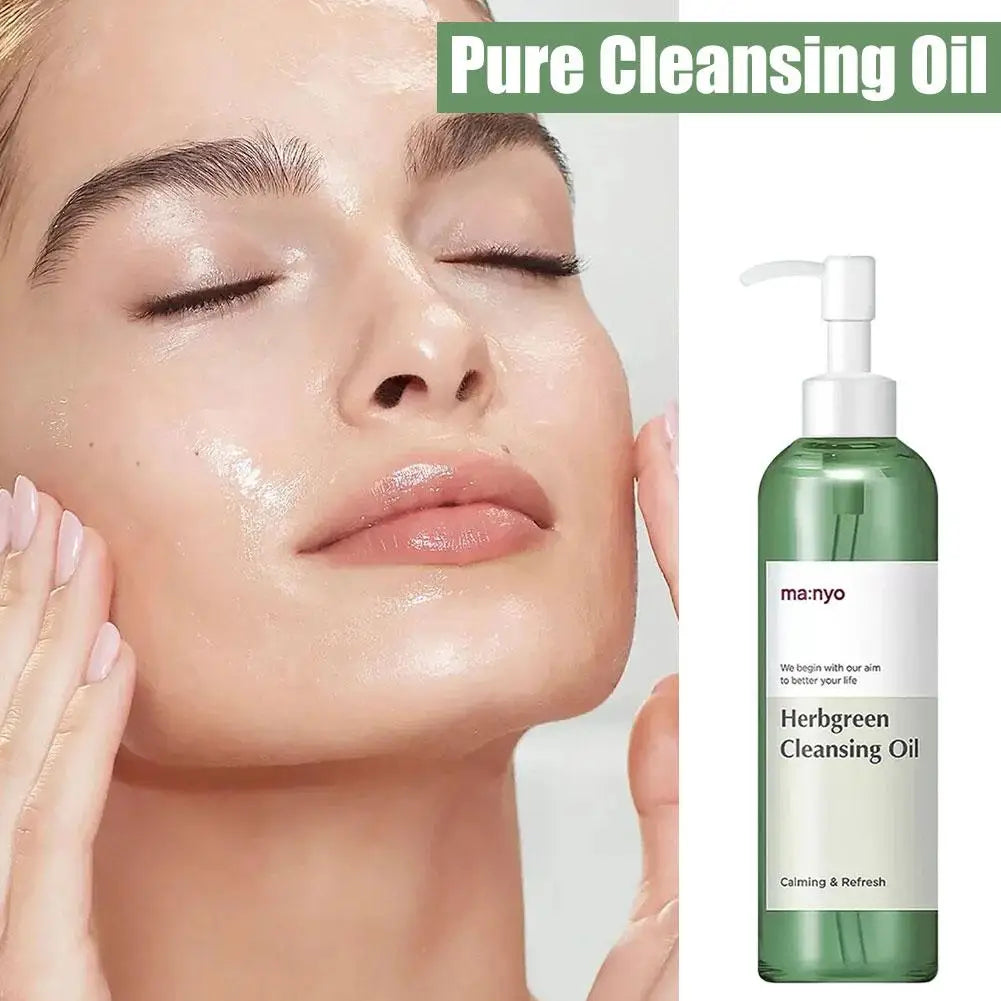 Refreshing Non-greasy Gently Nourishes Cleansing Oil Natural Vanilla Makeup Remover Deep Cleaning Foam Facial Cleanser manyo