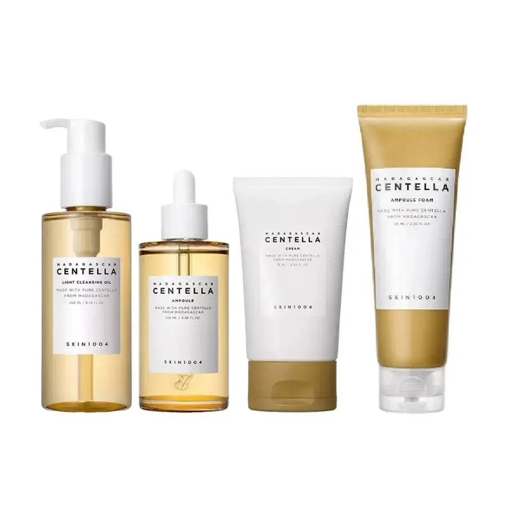 SKIN1004 Centella Skincare Set Korean Origina Whitening Cream Dark Spot Remover Acne Treatment Face Wash Toner Niacinamida Serum