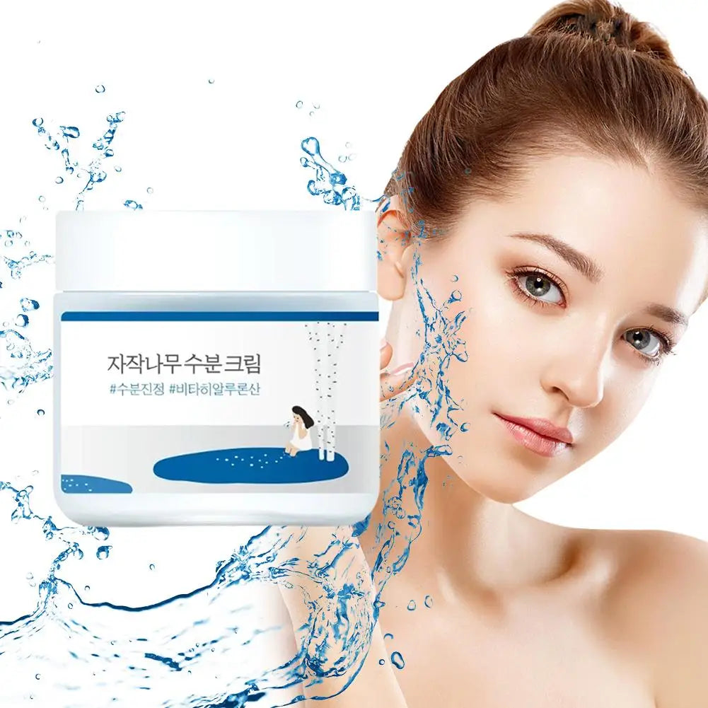 80ml 1PCS Birch Face Cream Korean Formula Long Term Moisturizing 48 Hour Hydration For Sensitive Skin Brightening Soothing Care