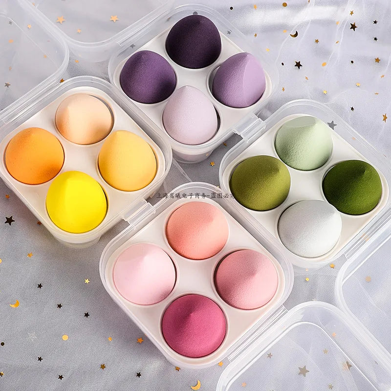 4pcs/8pcs Makeup Sponge Set Cosmetic Blender