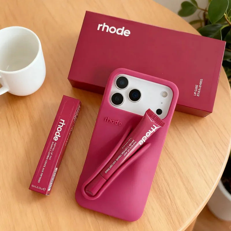 RHODE Brand Lemontini Phone with Lip Glaze