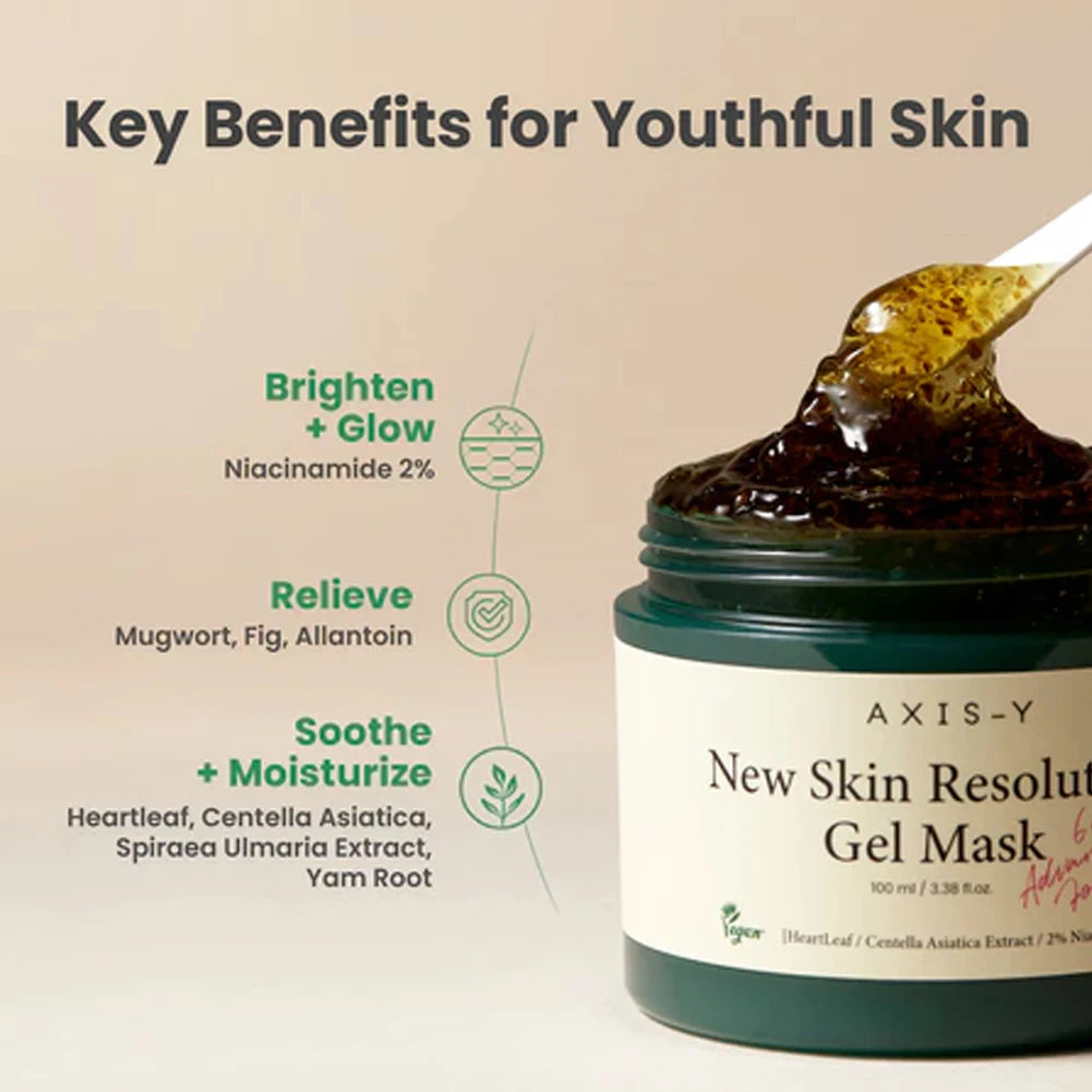 Axis-Y Salicylic Acid Moisturizing Skin Care Series Emulsion Face Cream Cleaning Gel Dark Spot Correcting Glow Serum Skin Care