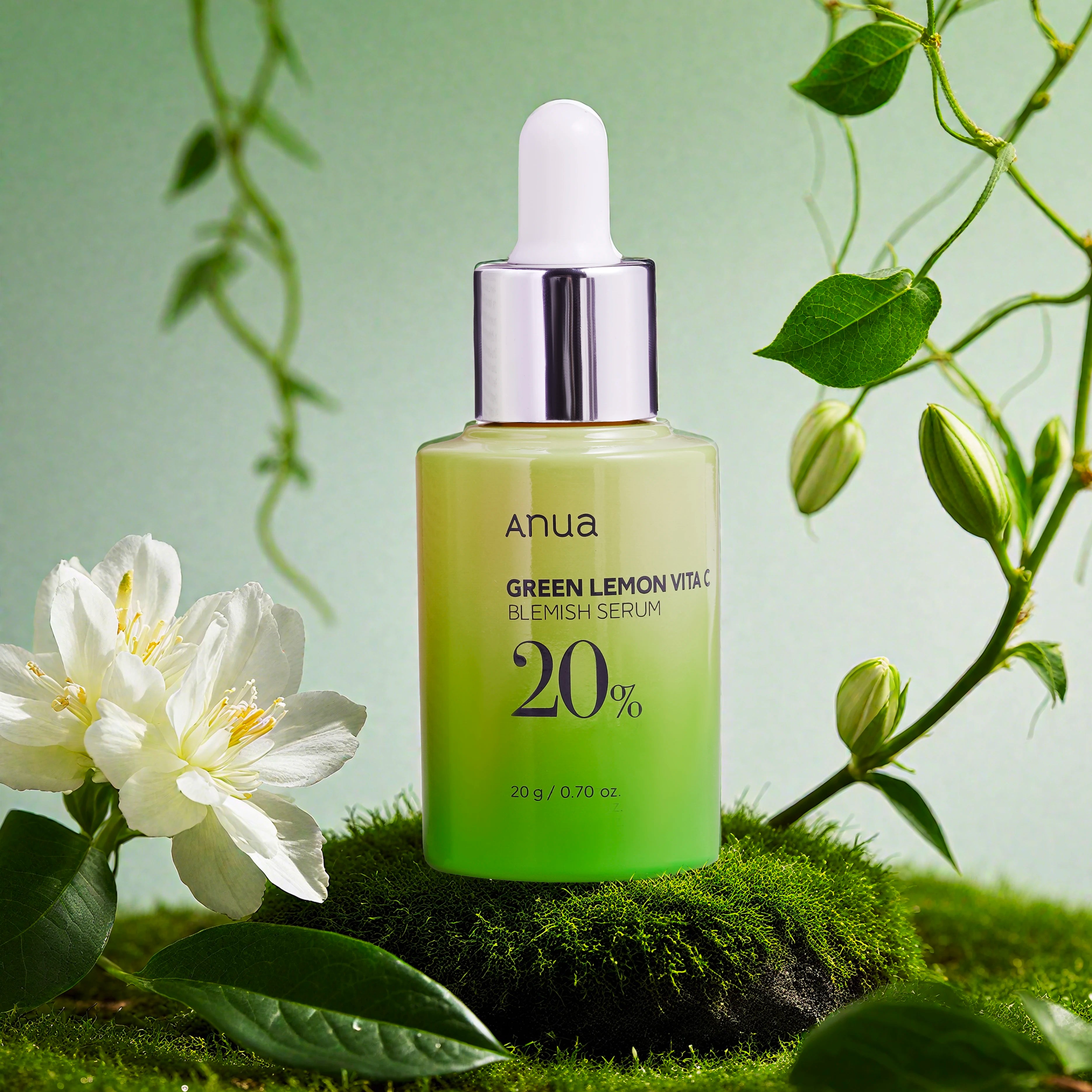 Anua Korean Skincare Vita C Serum - 20% Niacinamide & VC for Brightening & Dark Spots especially for people with dull loose skin