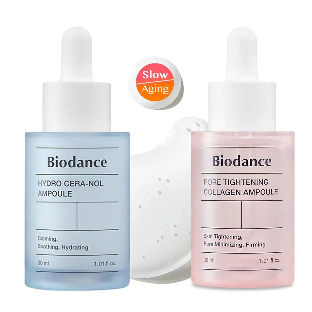 Collagen Anti-Wrinkle Face Mask Collagen Ampoule Nourishing Serum Pores Tightening  Cotton Tablets Brightening Skin Care