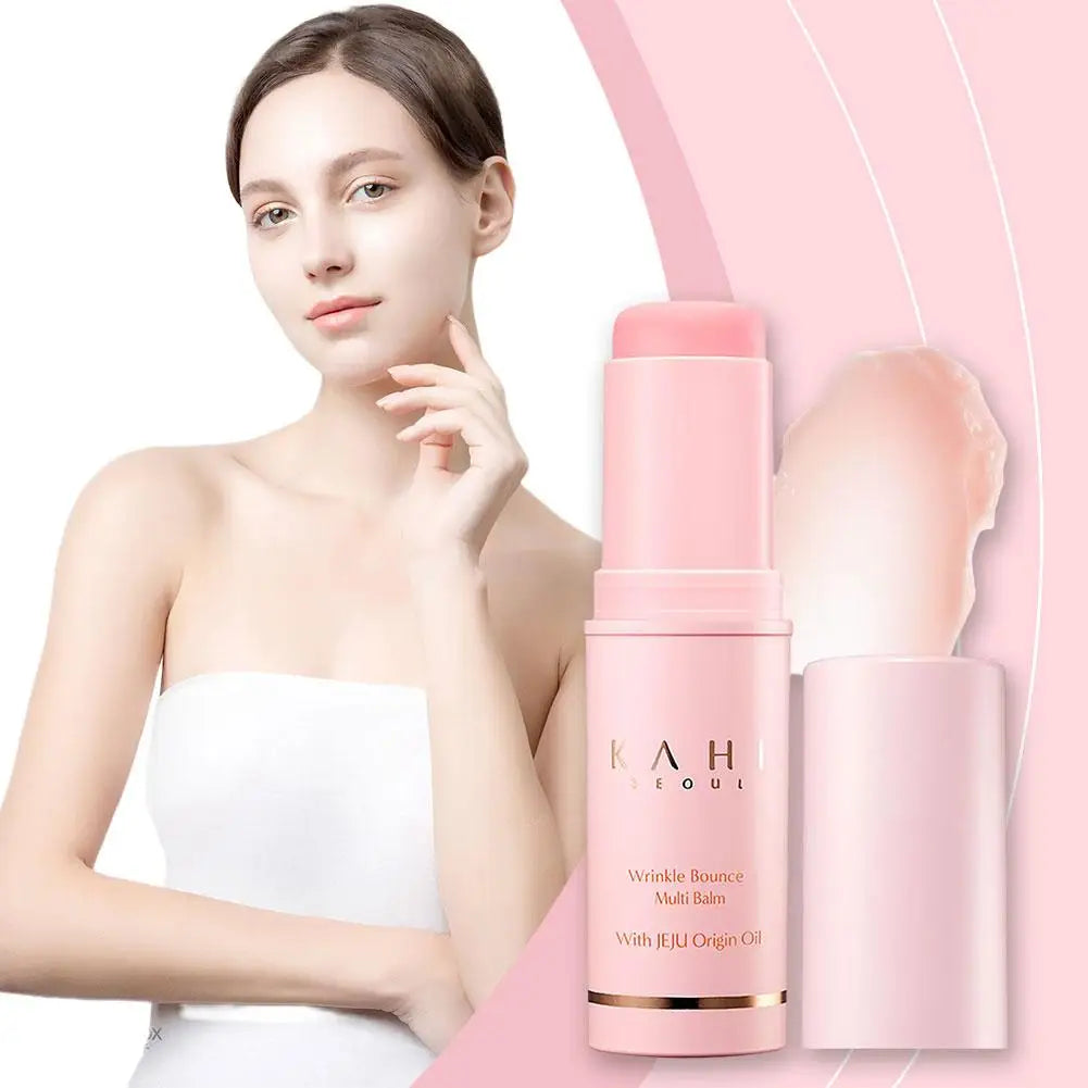 KAHI Moisturizing Wrinkle Bounce Multi Balm Stick Facial Collagen Cream Korean Cosmetics