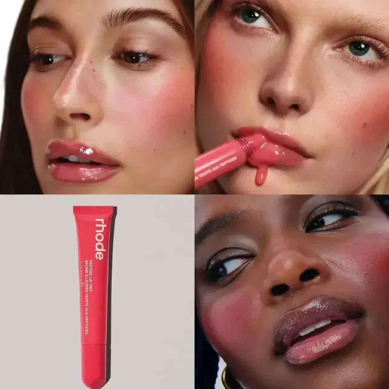 Luxury Brand Lemontini Lip Gloss Advanced Cosmetics Makeup Mirror Face Cream Glazing Milk Lasting Moisturizing Bubble Bag Makeup