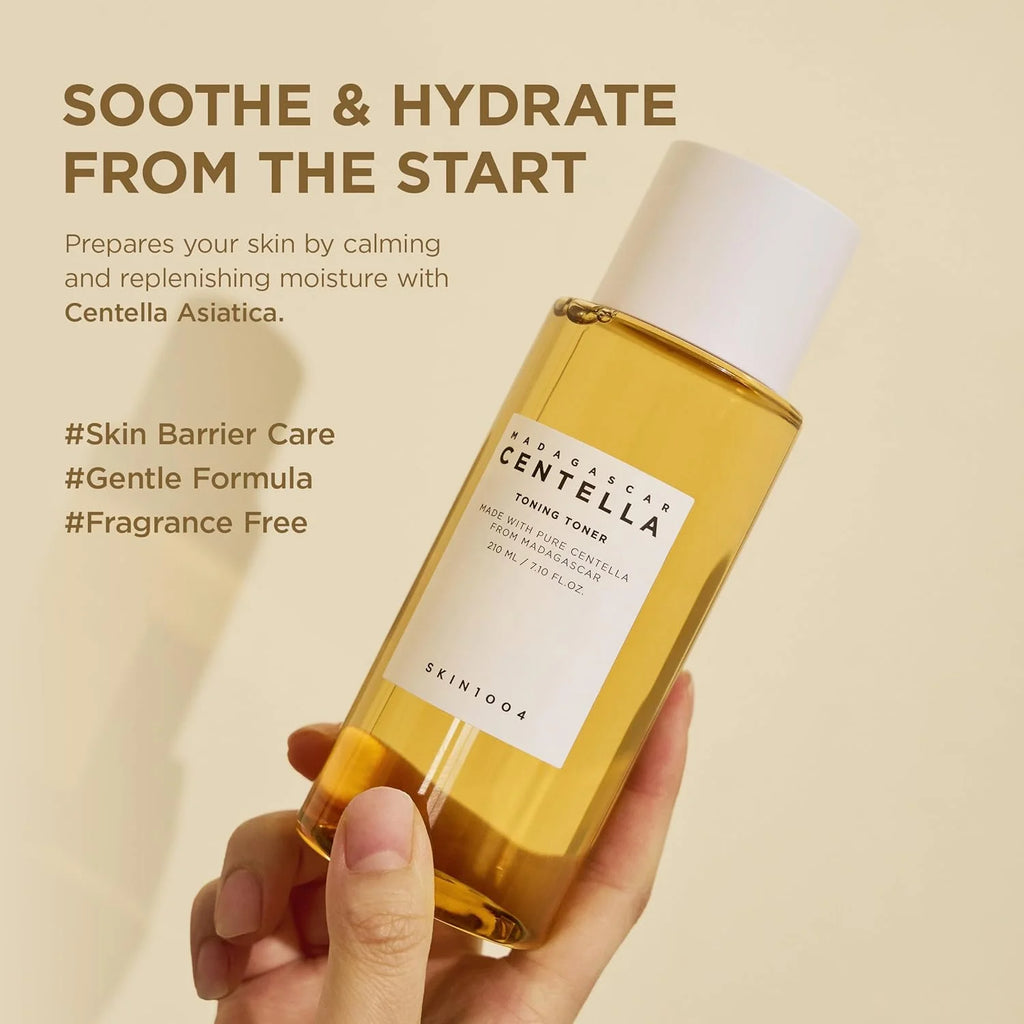 Korean Centella Asiatica Toning Toner Acne Skin