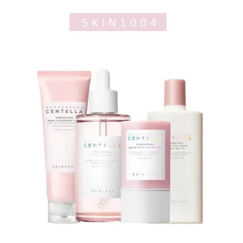 SKIN1004 Centella Skincare Set Korean Origina Whitening Cream Dark Spot Remover Acne Treatment Face Wash Toner Niacinamida Serum