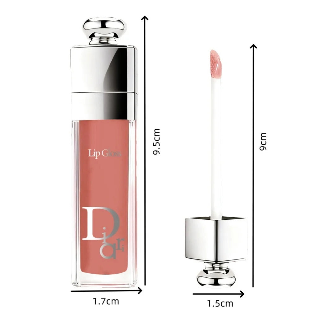 Dior 6pcs/1set  Warm Brown Nude Lip Stick,Matte Cream Lipstick