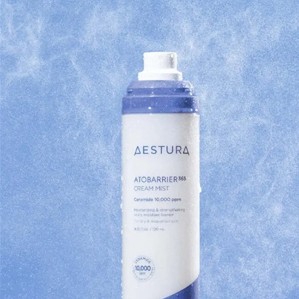 120ml Aestura Atobarrier365 Cream Mist - Deeply Hydrating And Soothing Makeup Setting Moisturizing Face Mist For Sensitive Skin