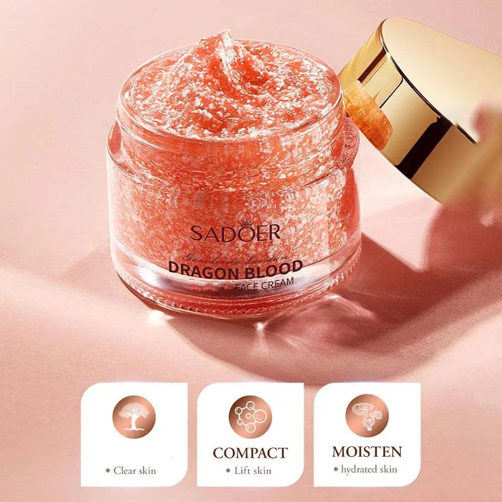  SADOER NEW Dragon Blood Cream Hydrating Moisturizing Tightening Rejuvenating Facial Essence For Women Face Skin Care