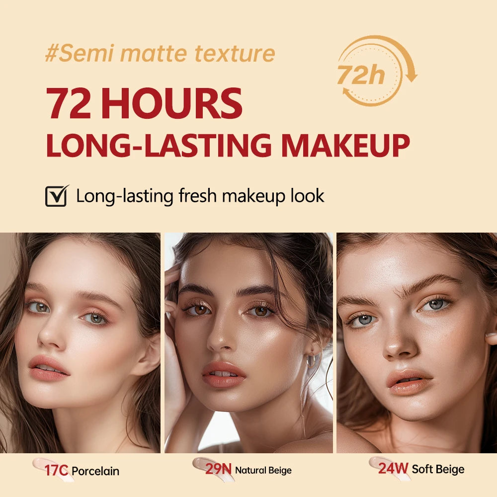 Sunscreen Cushion Foundation Fit