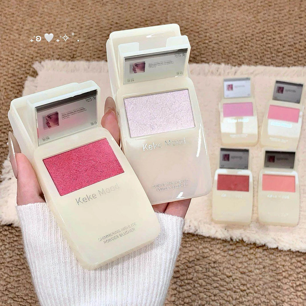 Slide Up Dough Cheek Texture Satin Powder Blusher Cream