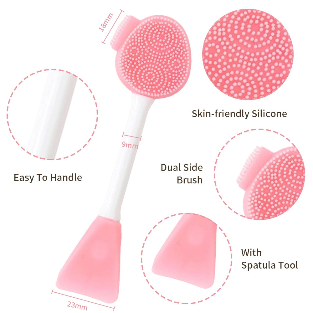 Facial Cleaning Silicone Brush Facial Mask