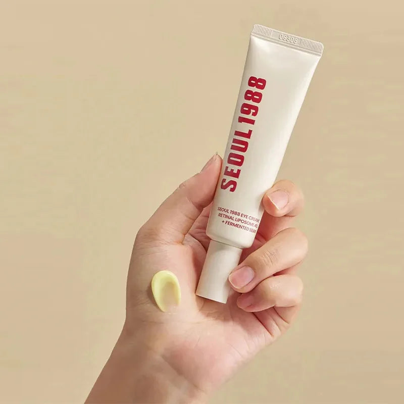 SEOUL 1988 Retinol Eye Cream 4% Anti Aging Eye for Dark Circles Wrinkles Puffiness Firming & Lifting Korean Eye Cream Women 30ml