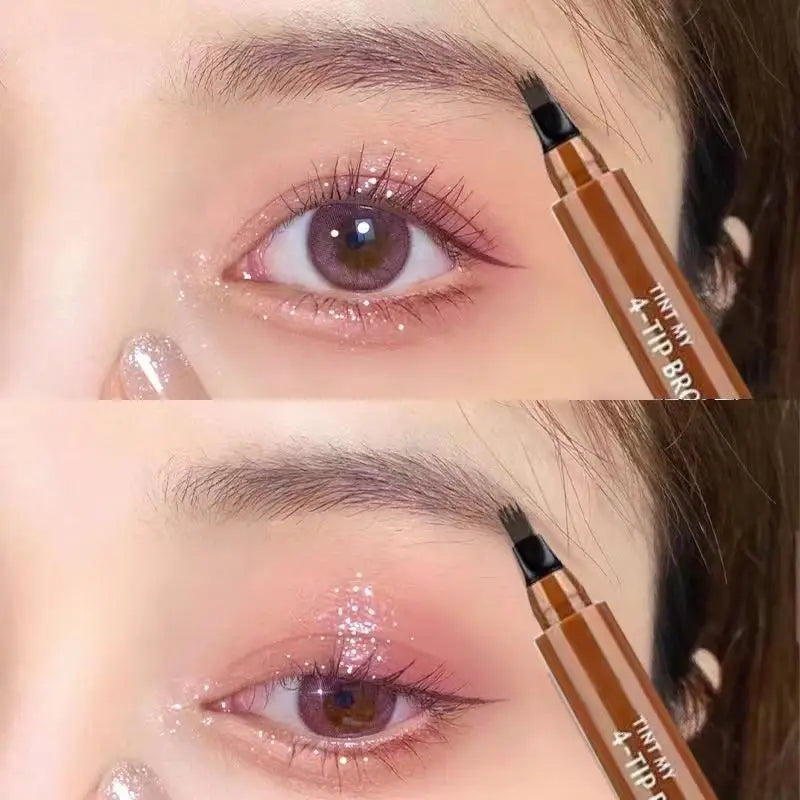 Four-pronged eyebrow pencil,