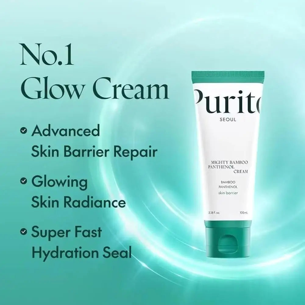 Purito Bamboo Essence Cream Soothes Moisturizes