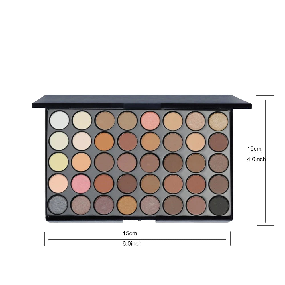 POPFEEL 40 Colors Eyeshadow Palette Long Lasting