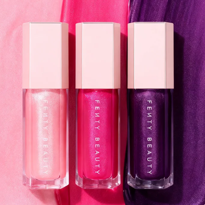 Fenty Beauty Transparent Lip Glaze Color Mirror Shine Glitter