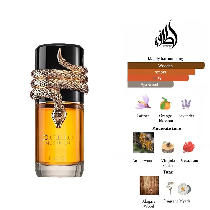 Lattafa Musamam White Intense For Unisex Eau De Parfum Spray, 3.4 Ounce