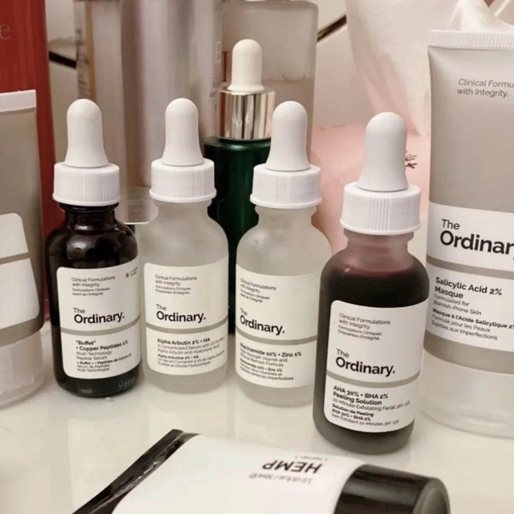 korean original 10%Niacinamide Essence Salicylic Fruit Acid 1% Shrink Pores Transparent Squalane The Ordinary Toner Facial Serum