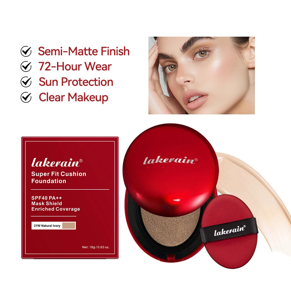 Sunscreen Cushion Foundation Fit