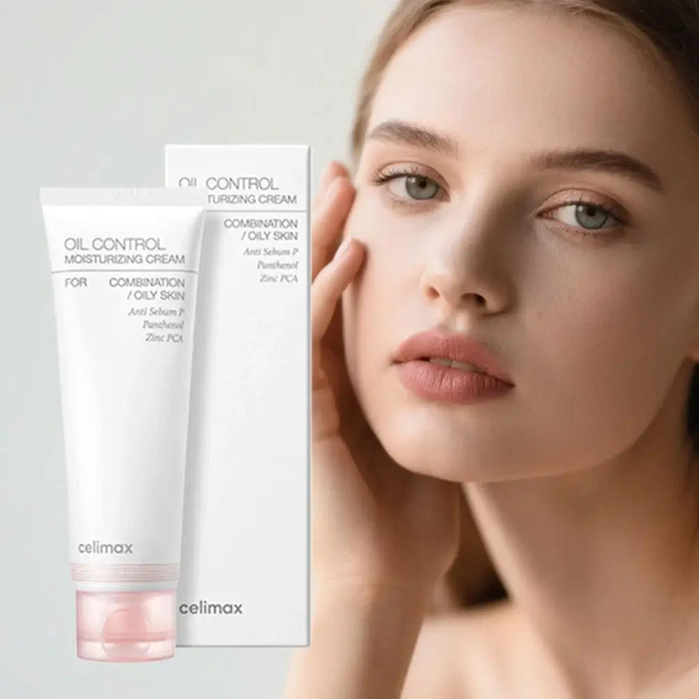 Celimax Oil Control Face Cream 80ml Pore Minimizing Hydrating Balance Moisturizer Combination Oily Skin Fresh Feel Skin Care