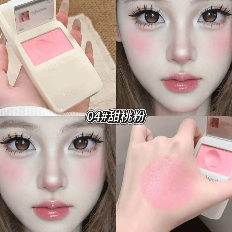 Slide Up Dough Cheek Texture Satin Powder Blusher Cream
