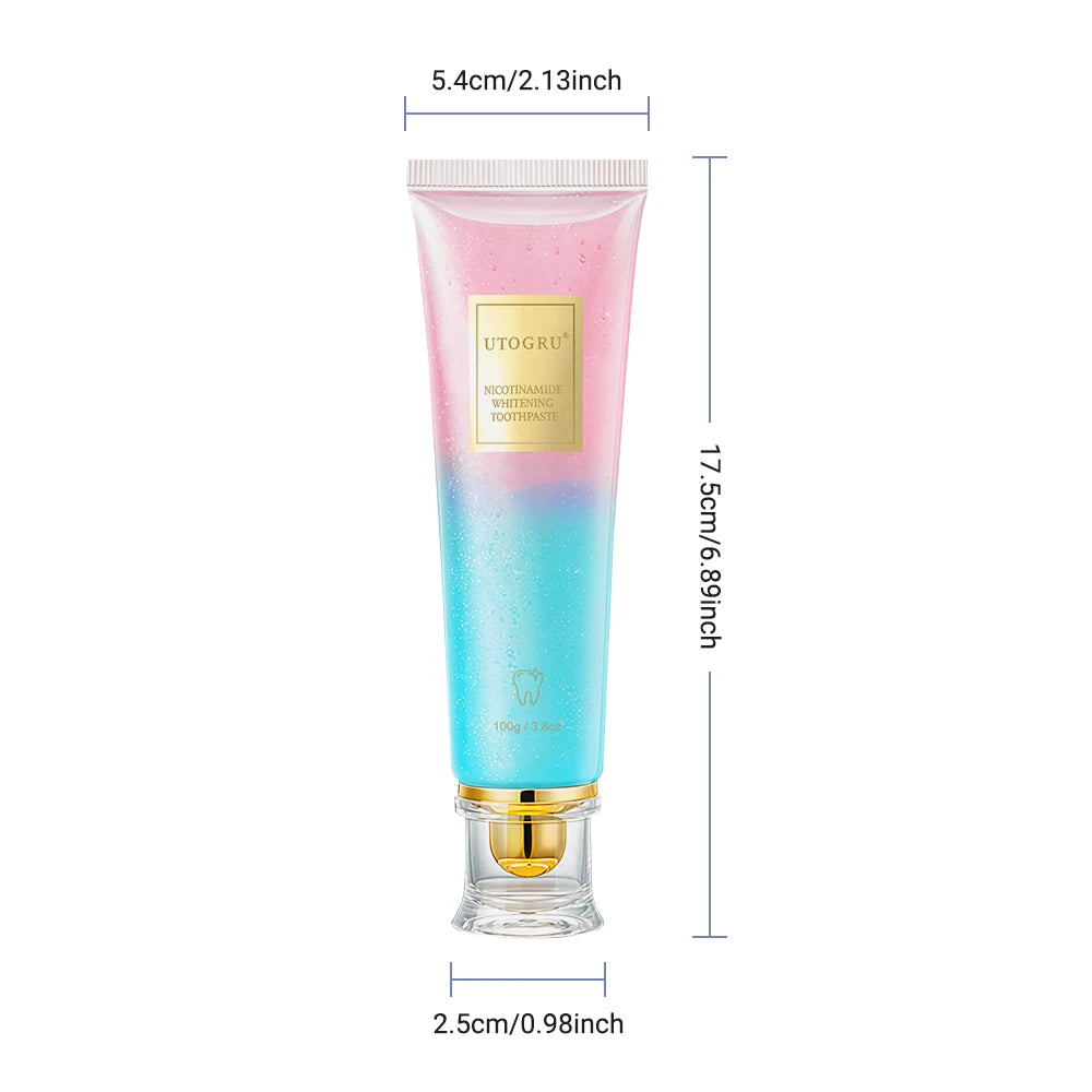 100g Niacinamide Whitening Toothpaste Refreshing Clean