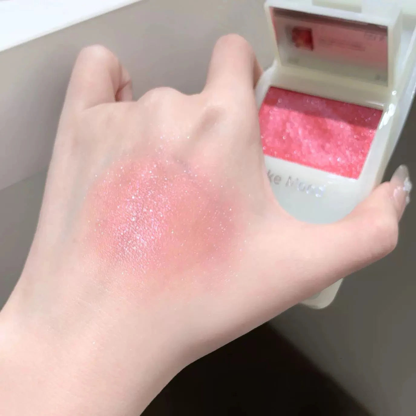 Slide Up Dough Cheek Texture Satin Powder Blusher Cream