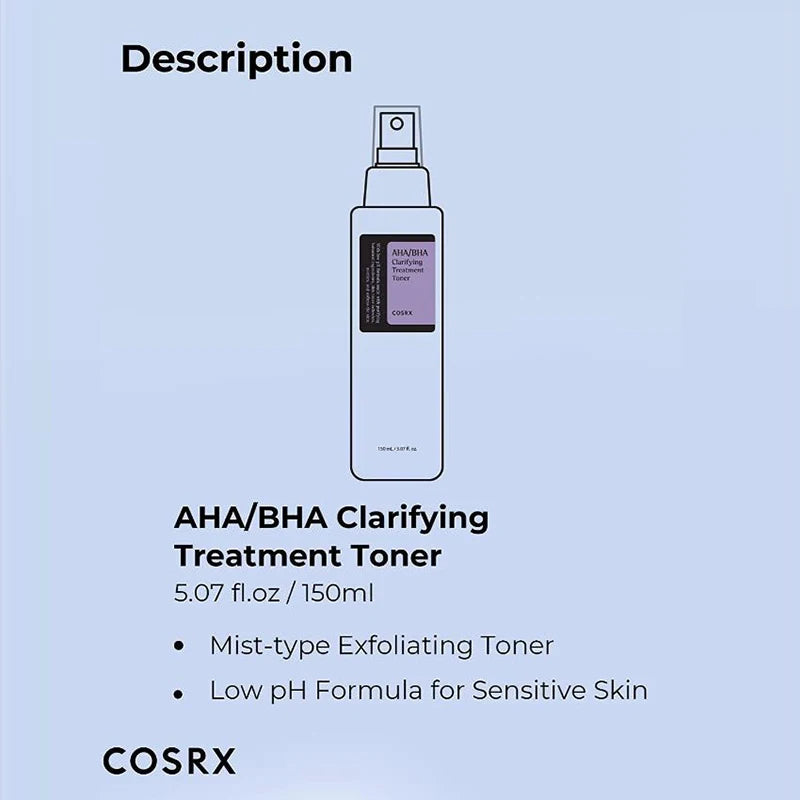 COSRX AHA/BHA Clarifying Treatment Toner