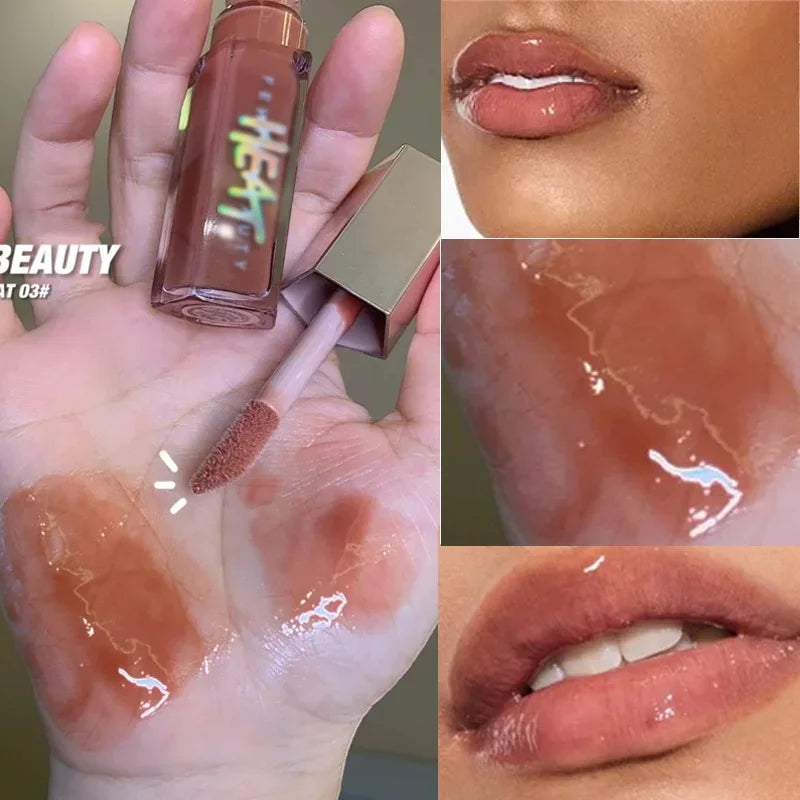 Fenty Beauty Transparent Lip Glaze Color Mirror Shine Glitter