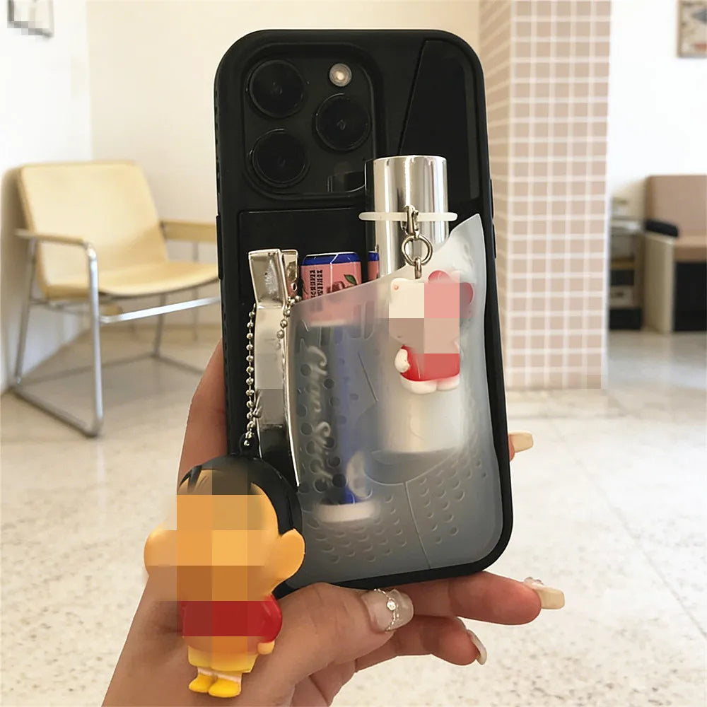 Viral Ninja Labs Solid Color Soft Large Capacity Pocket Case For iPhone