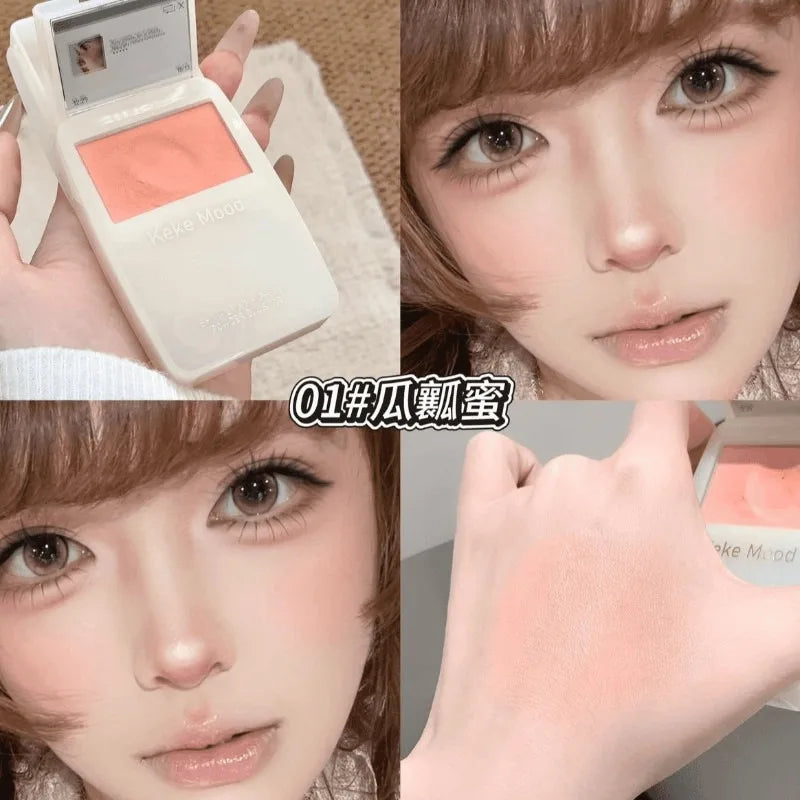 Slide Up Dough Cheek Texture Satin Powder Blusher Cream