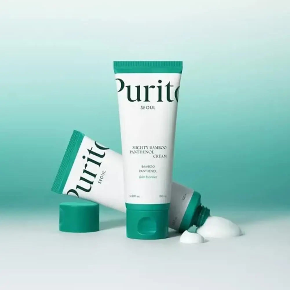 Purito Bamboo Essence Cream Soothes Moisturizes