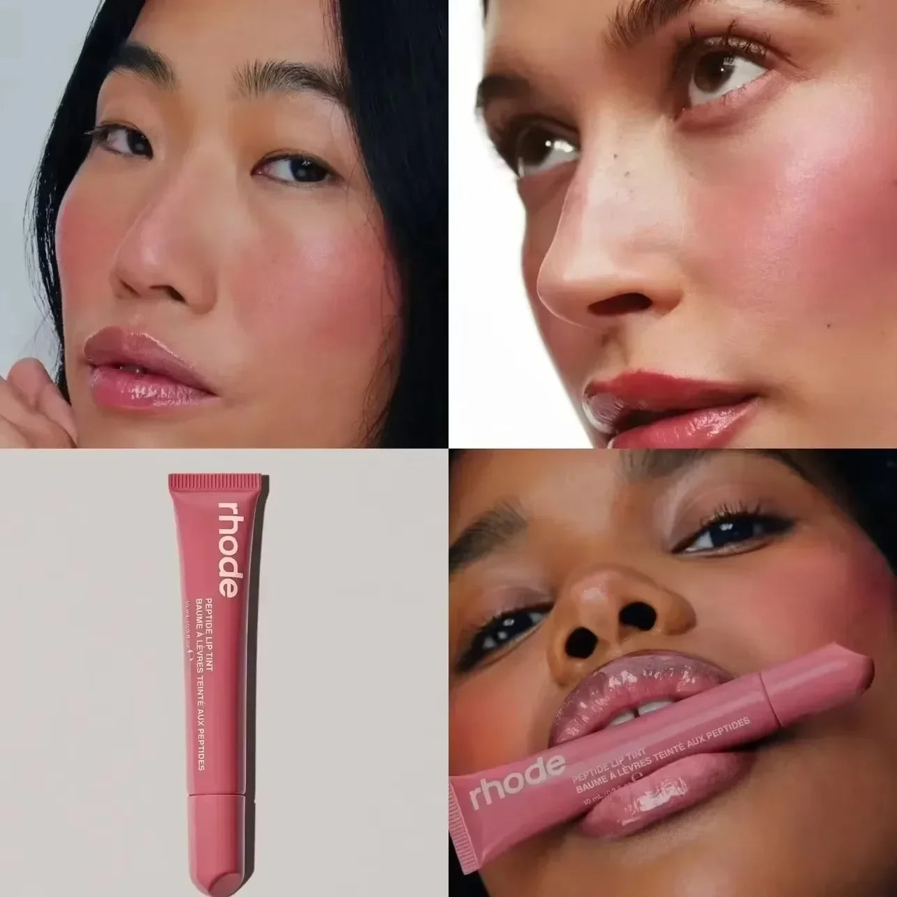 Luxury Brand Lemontini Lip Gloss Advanced Cosmetics Makeup Mirror Face Cream Glazing Milk Lasting Moisturizing Bubble Bag Makeup