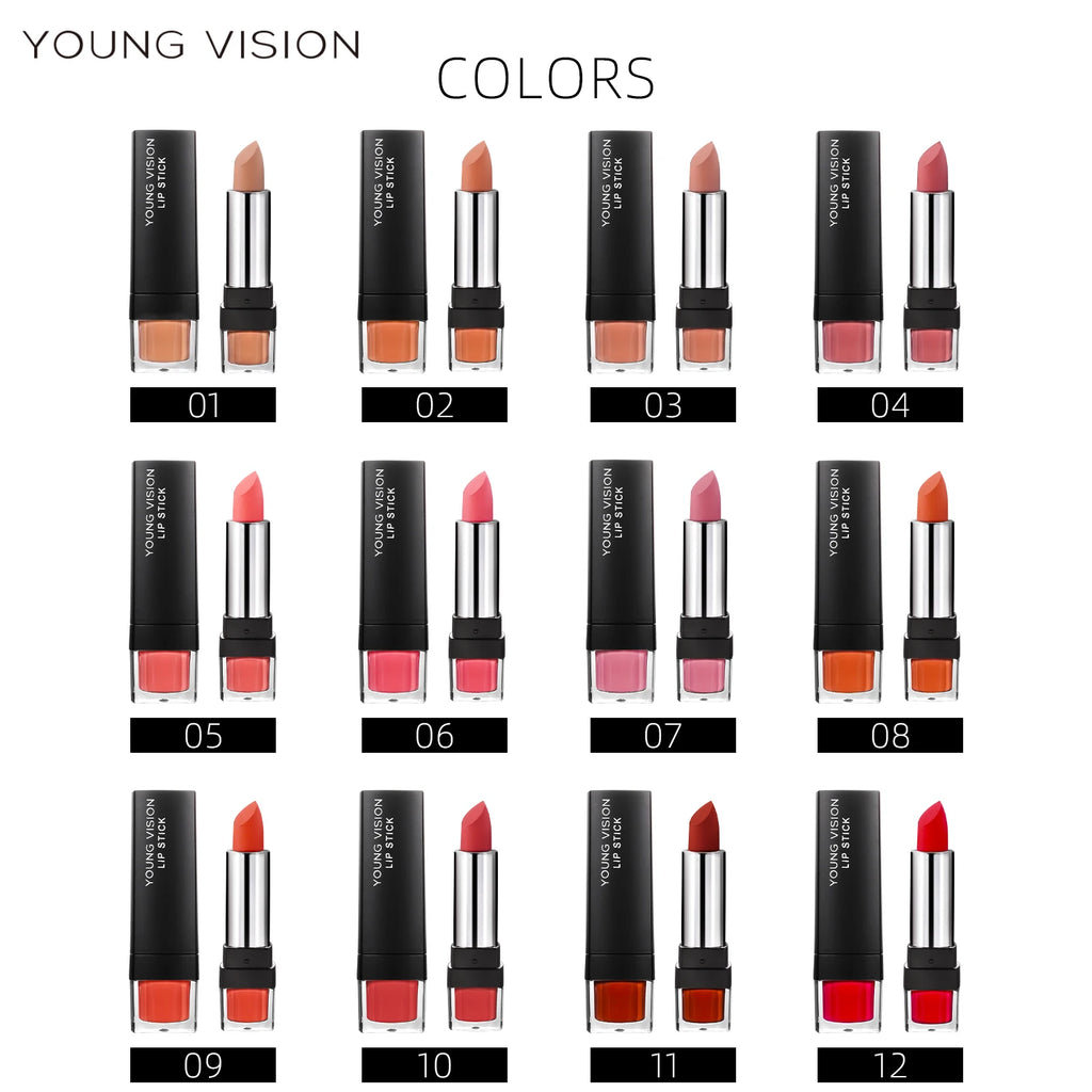 6 pcs /set matte lipstick gift box set