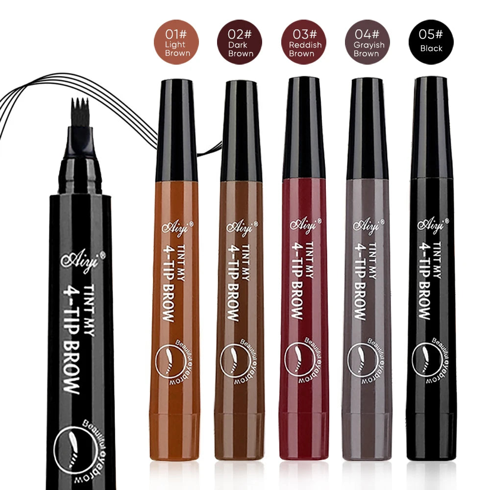 Four-pronged eyebrow pencil,