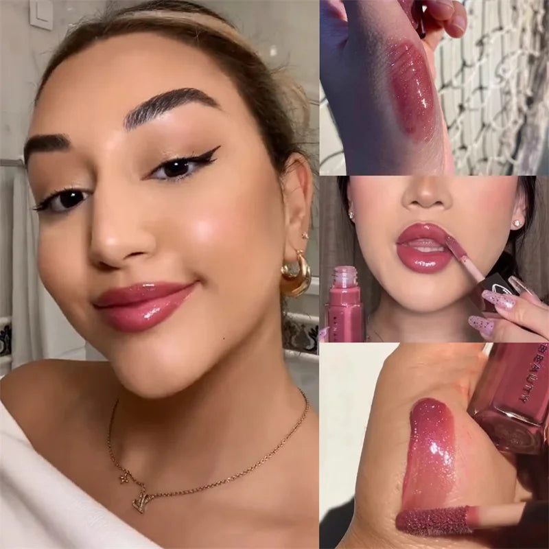 Fenty Beauty Transparent Lip Glaze Color Mirror Shine Glitter