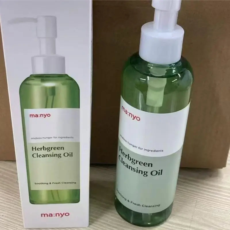 Refreshing Non-greasy Gently Nourishes Cleansing Oil Natural Vanilla Makeup Remover Deep Cleaning Foam Facial Cleanser manyo