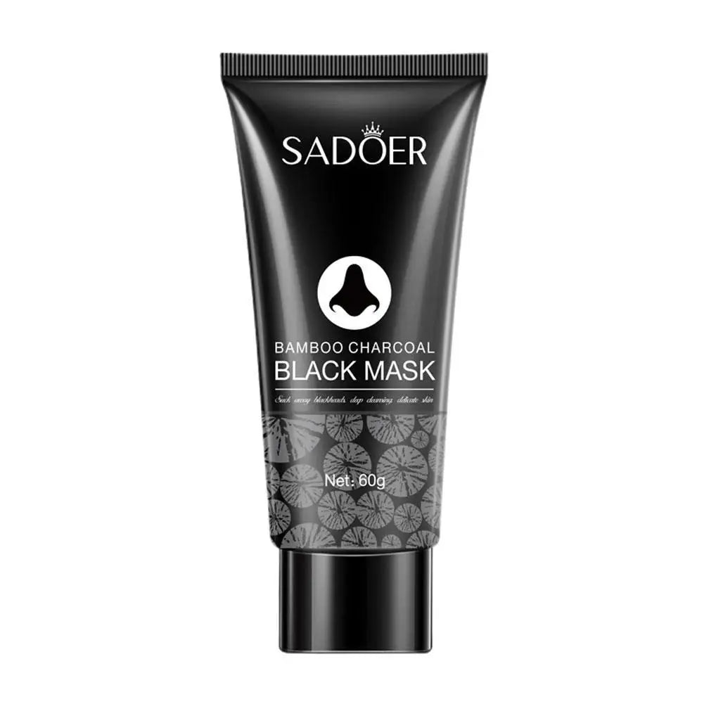 60g Bamboo Charcoal Blackhead Remover Face Mask Deep Cleansing Spots Acne Treatment Peal-off Nose Mask Face Skin Care