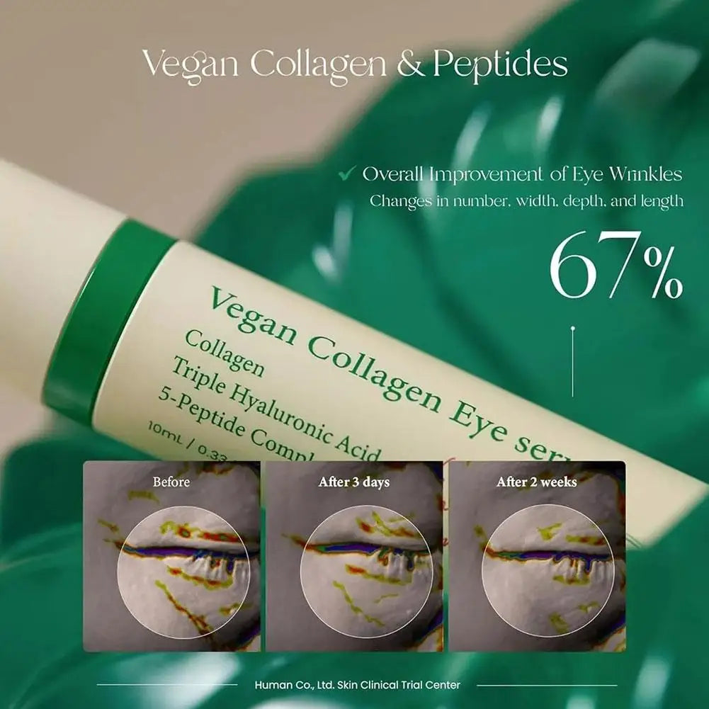 Collagen Eye Serum Hyaluronic Acid Peptide for Dark Circles Eyes Puffy Repair Brightening Moisturizing Eye Skin Care ﻿