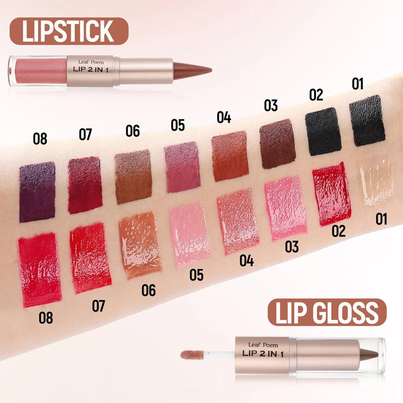 Black Brown Tapered Lip Liner Contour Pencil