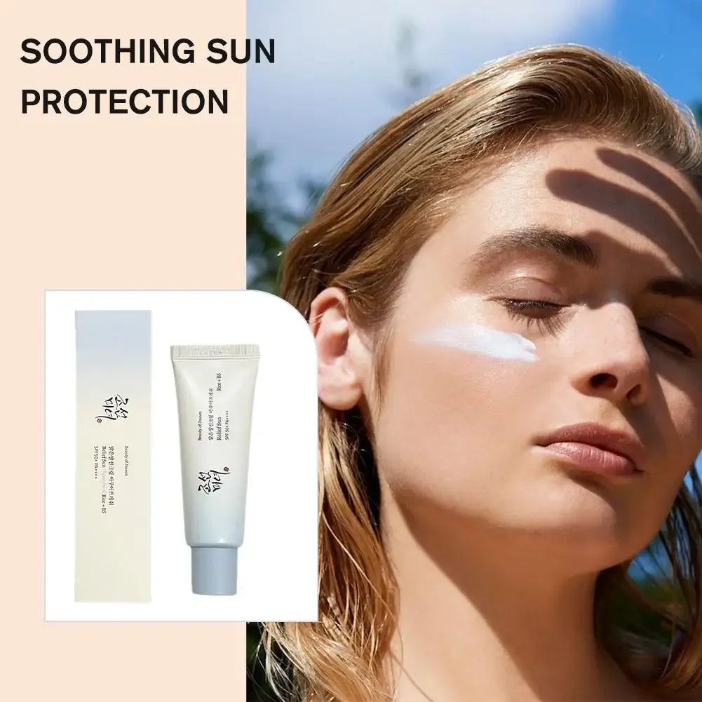 3-5PCS Korean Rice Probiotic Sunscreen SPF50+ Solar Blocker Skin Whitening Cream Anti UV Sun Block Facial Mild Moisturizer Serum