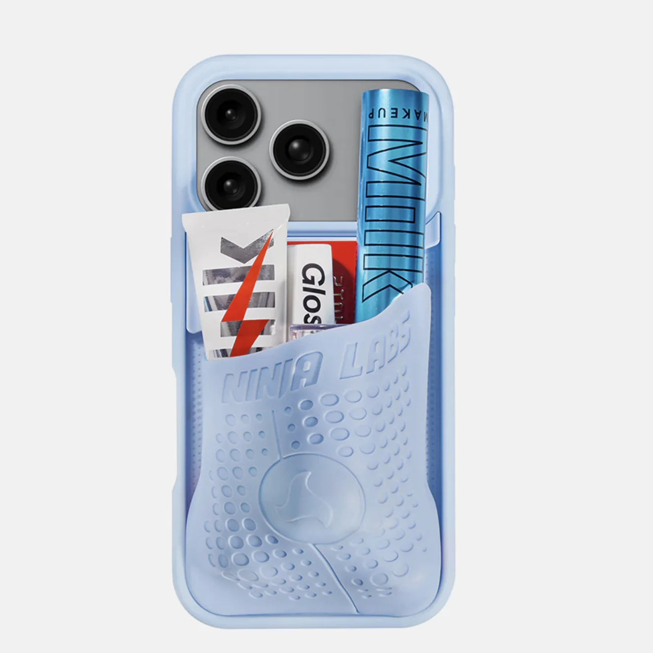 Viral Ninja Labs Solid Color Soft Large Capacity Pocket Case For iPhone